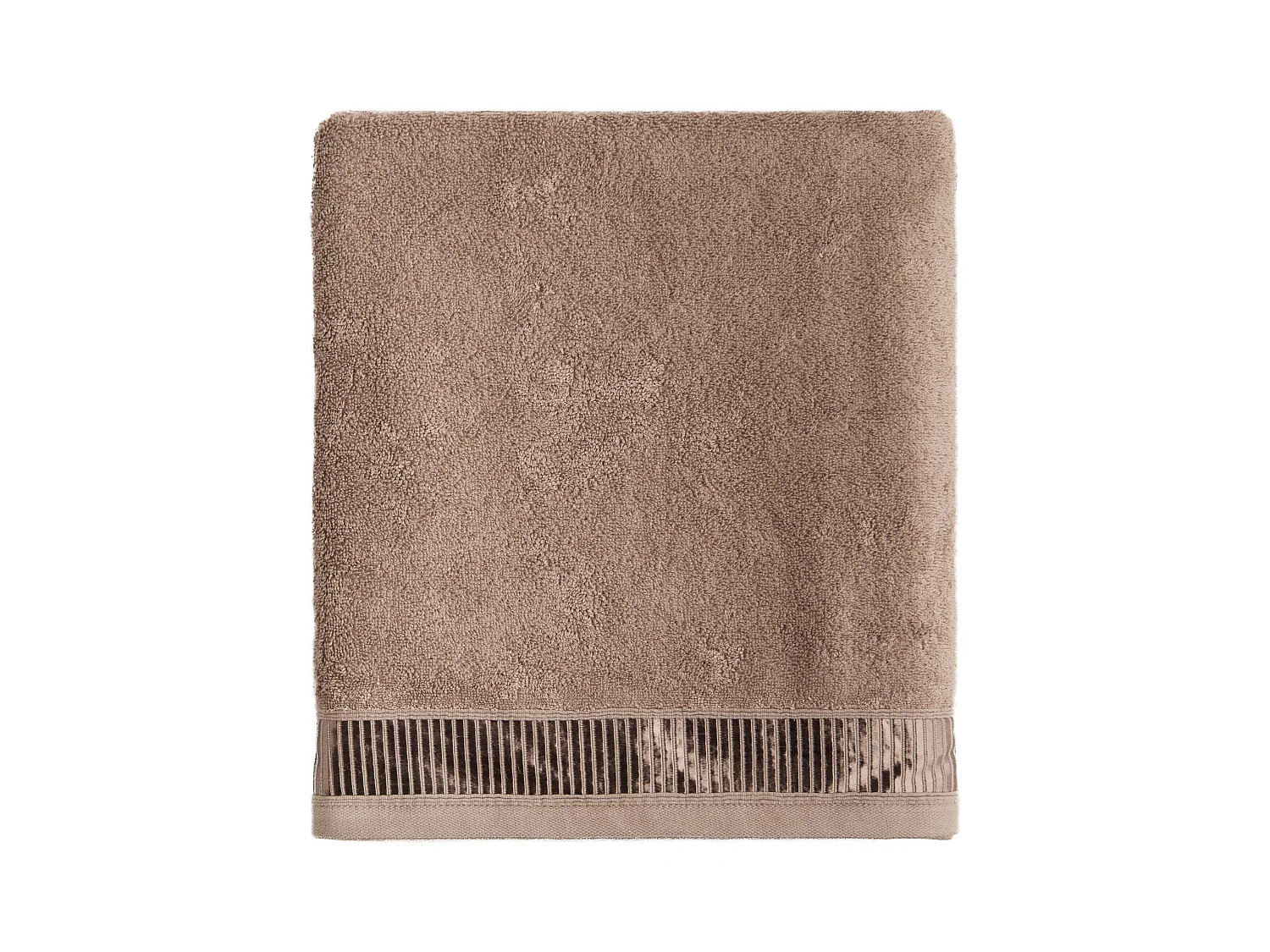 Badetuch Alicanty Dunkelbeige 100x150