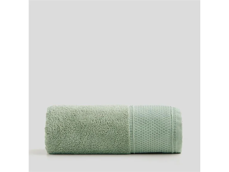 Handtuch aus ägyptischer Baumwolle Destello mittelgrün 70x130