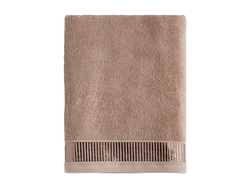 Badetuch Alicanty 70x130 Dunkelbeige