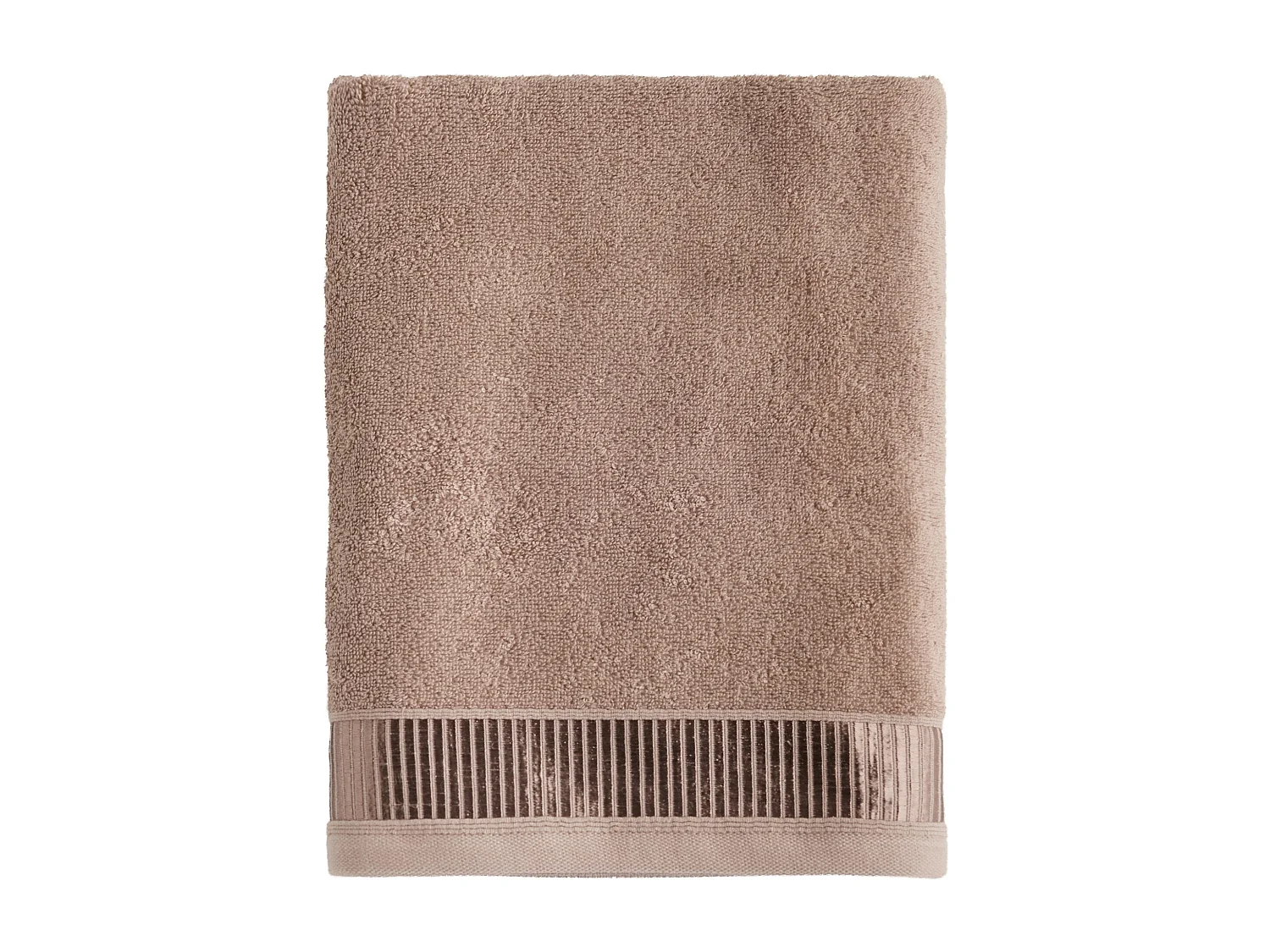 Badetuch Alicanty 70x130 Dunkelbeige