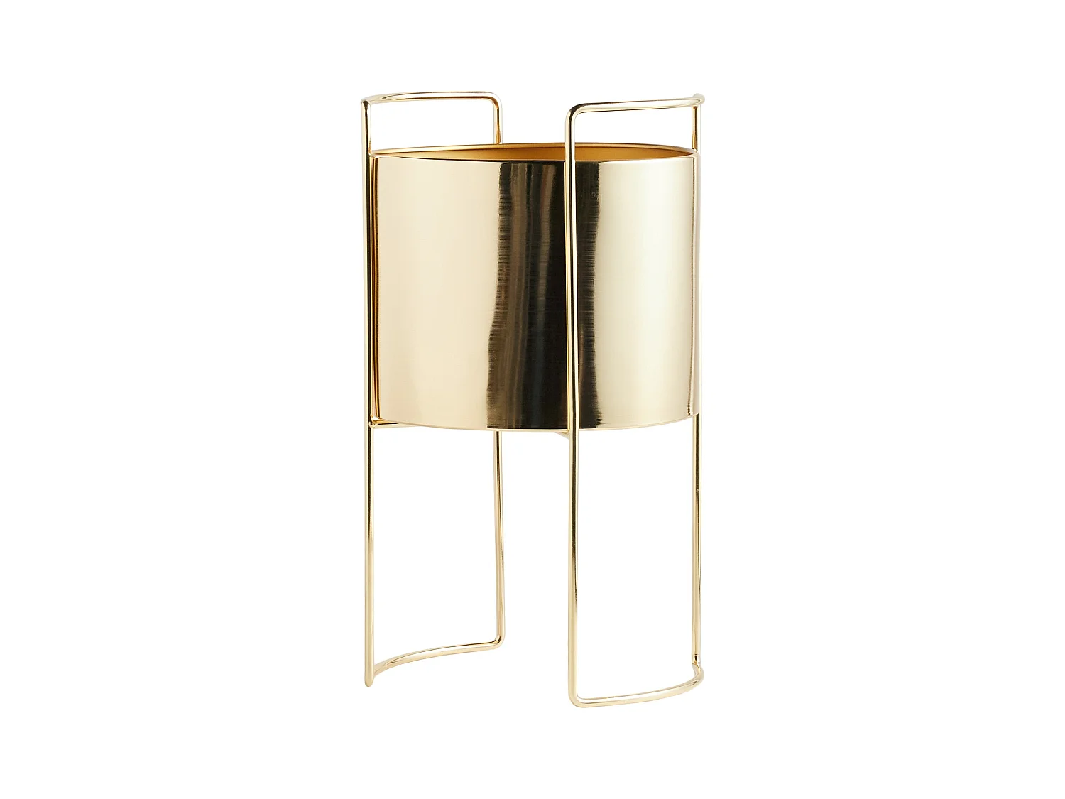 Blumentopfabdeckung Zenaria mittleres Gold 50x30