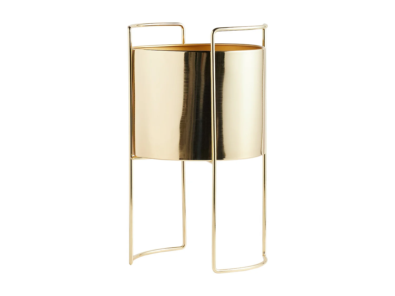 Blumentopfabdeckung Zenaria mittleres Gold 50x30