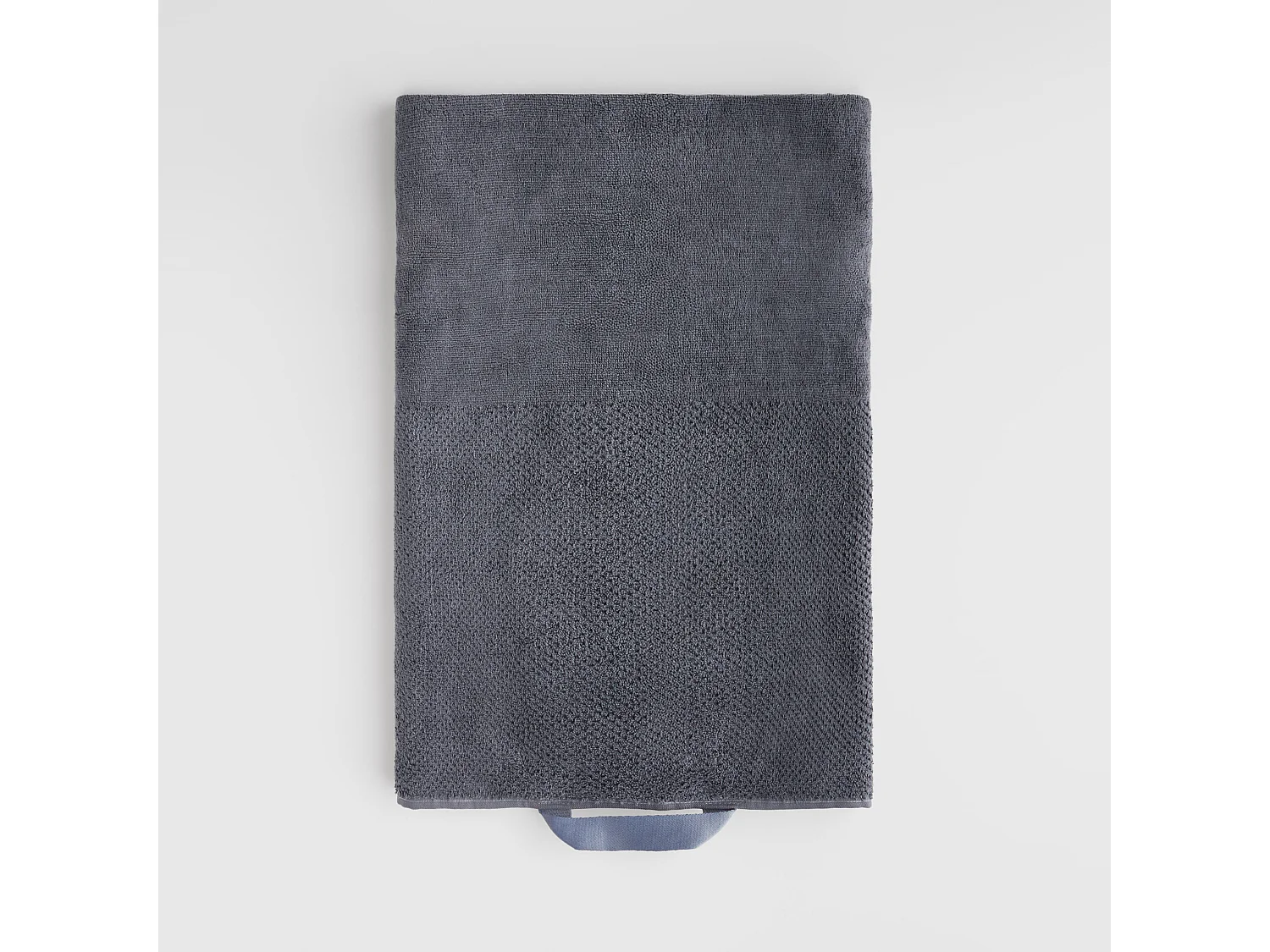 Badetuch Strippo mittelblau 100x140 cm