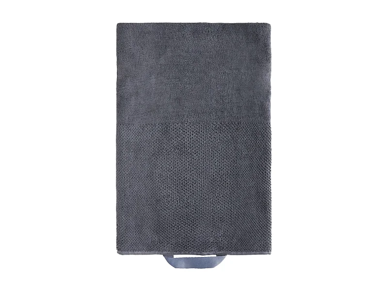 Badetuch Strippo mittelblau 100x140 cm