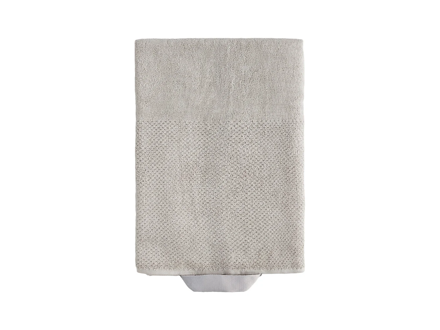 Badetuch Strippo hellgrau 70 x 130