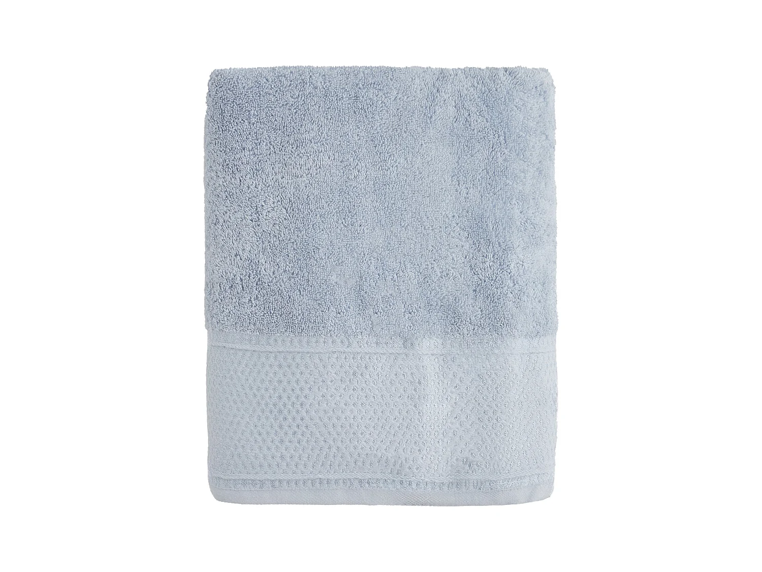 Handtuch aus ägyptischer Baumwolle Destello Hellblau 70x130