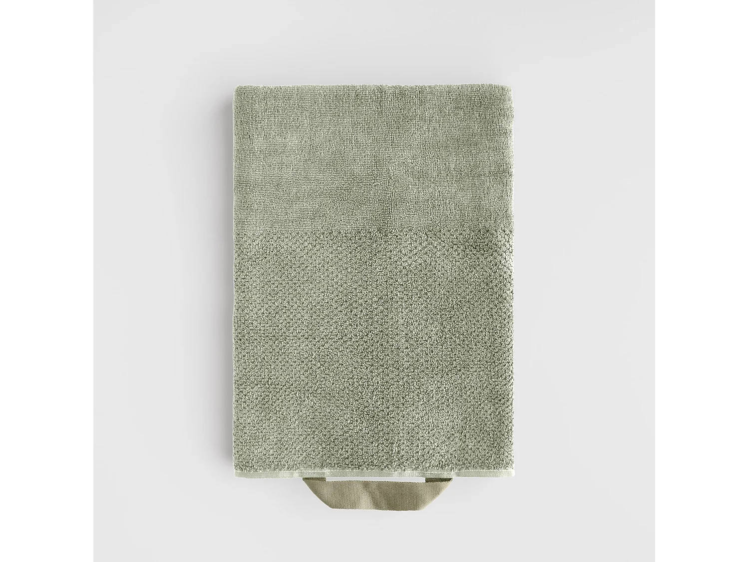 Badetuch Strippo Mittelgrün 70x130