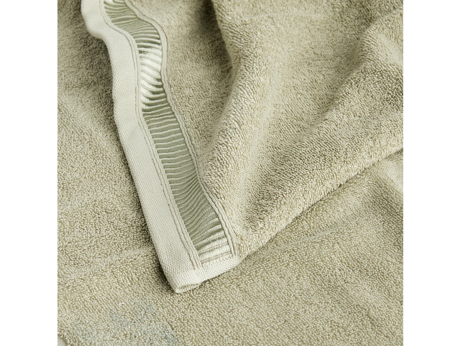 Serviette De Bain Alicanty Vert Clair 70x130