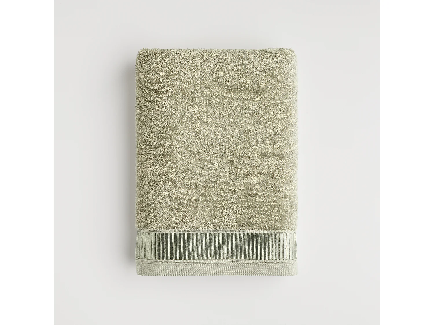 Serviette De Bain Alicanty Vert Clair 70x130