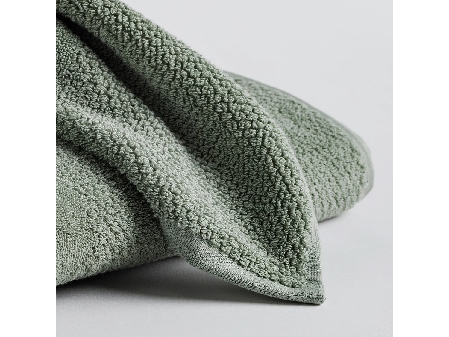 Serviette De Bain Strippo Vert Moyen 50 x 90