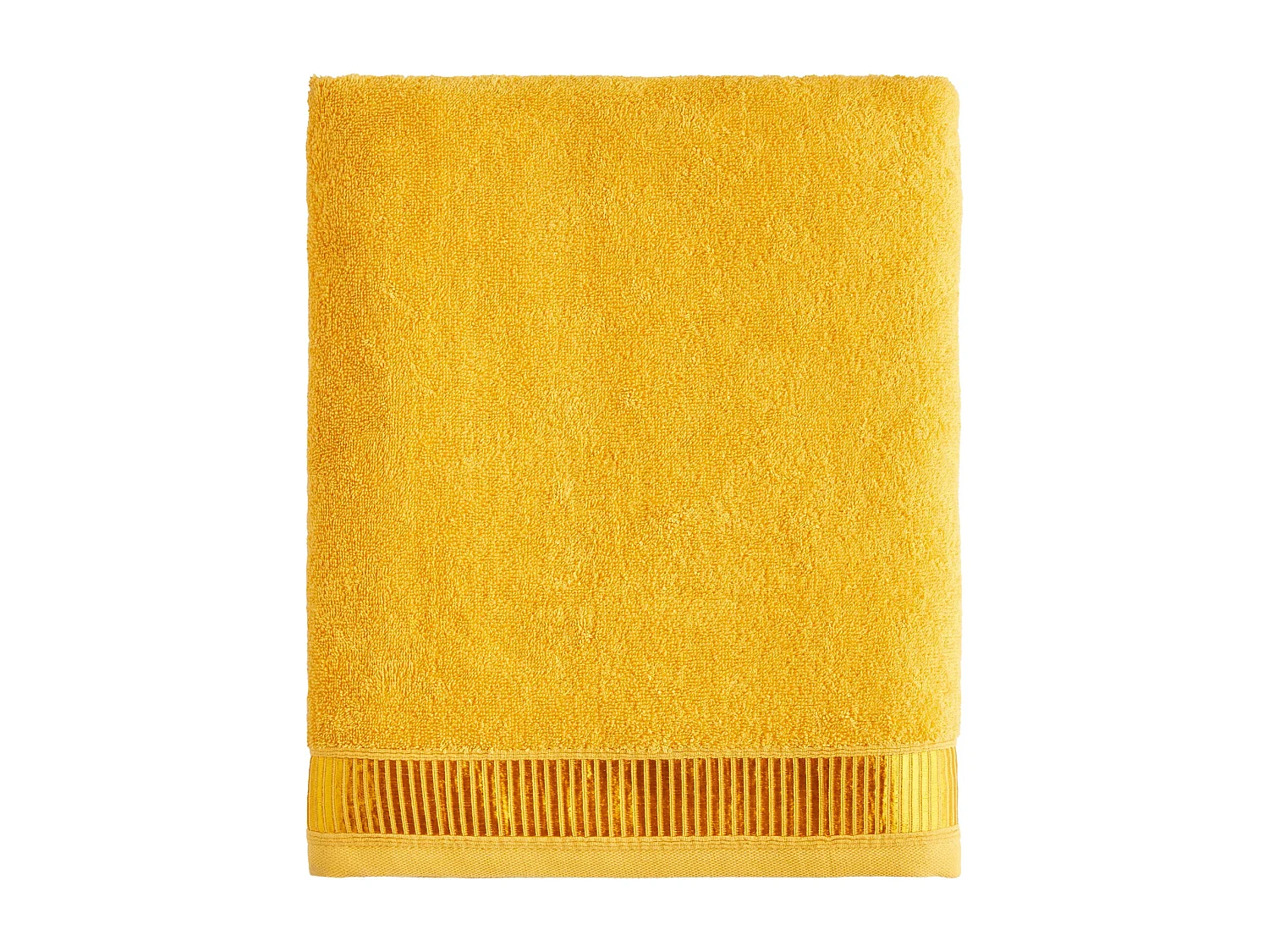 Serviette De Bain Alicanty Jaune Foncé 100x150
