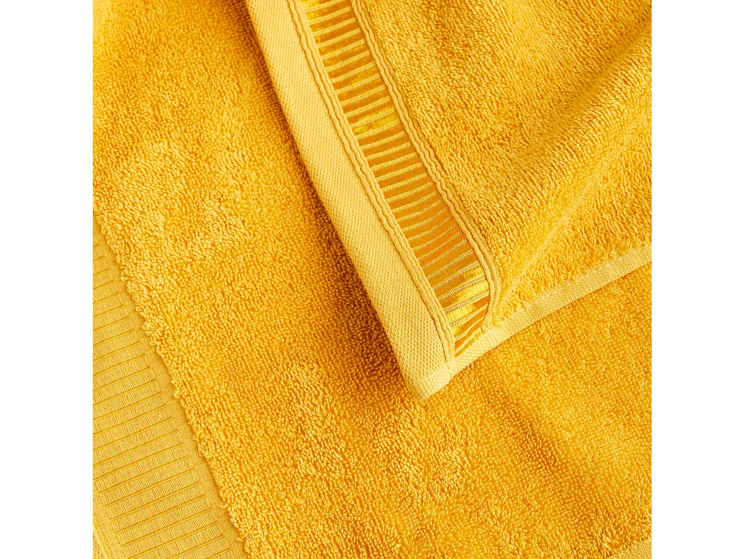 Serviette De Bain Alicanty Jaune Foncé 100x150