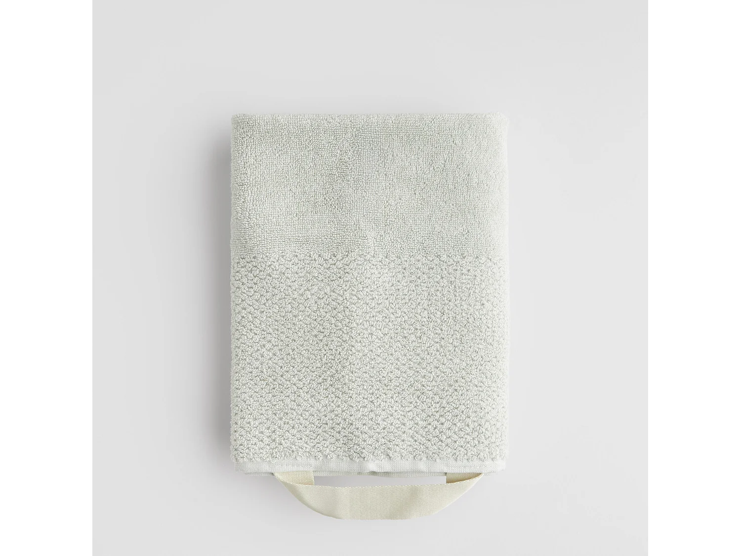 Serviette De Bain Strippo Vert Clair 50x90