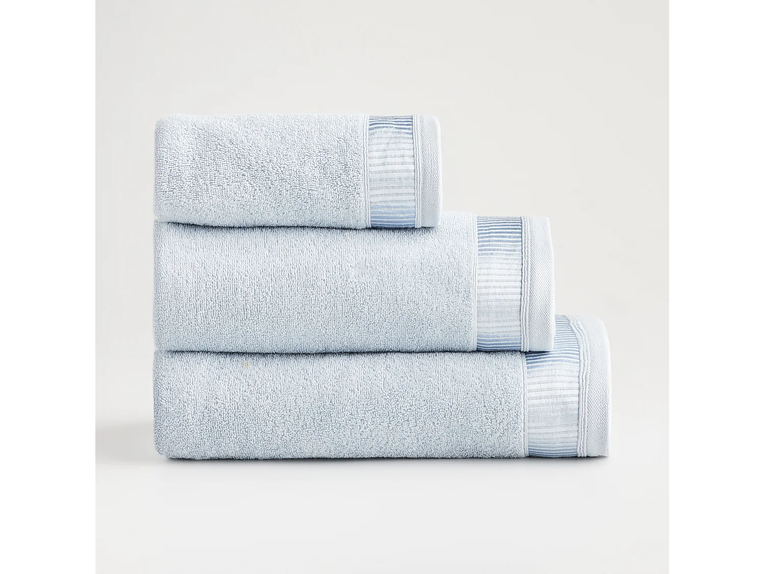 Serviette De Bain Alicanty Bleu Clair 100 x 150