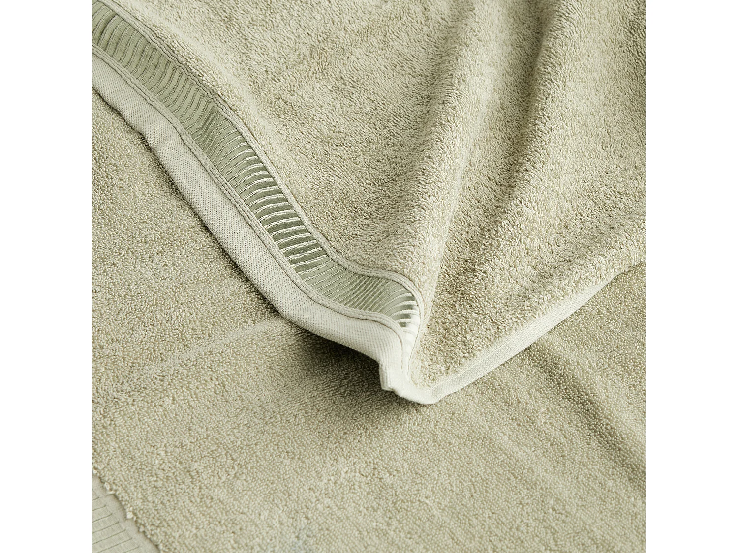 Serviette De Bain Alicanty Vert Clair 100x150