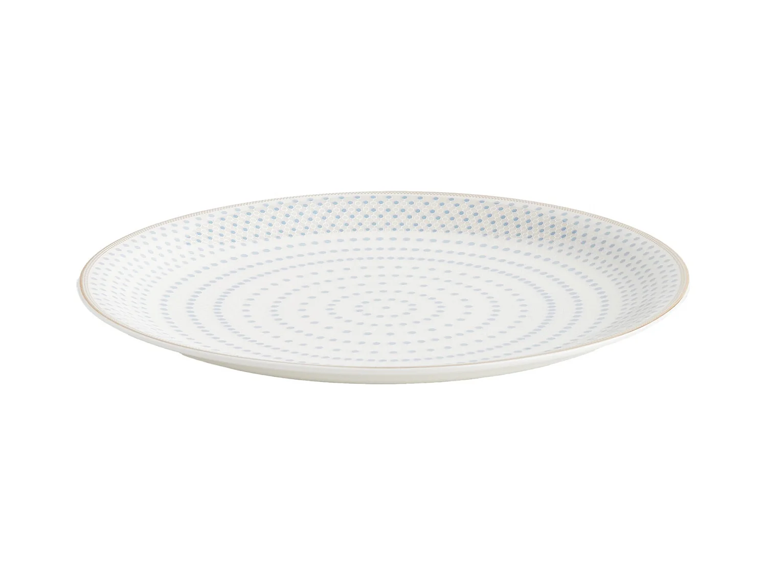 Assiette À Dessert Cadena Bleu Moyen 20cm