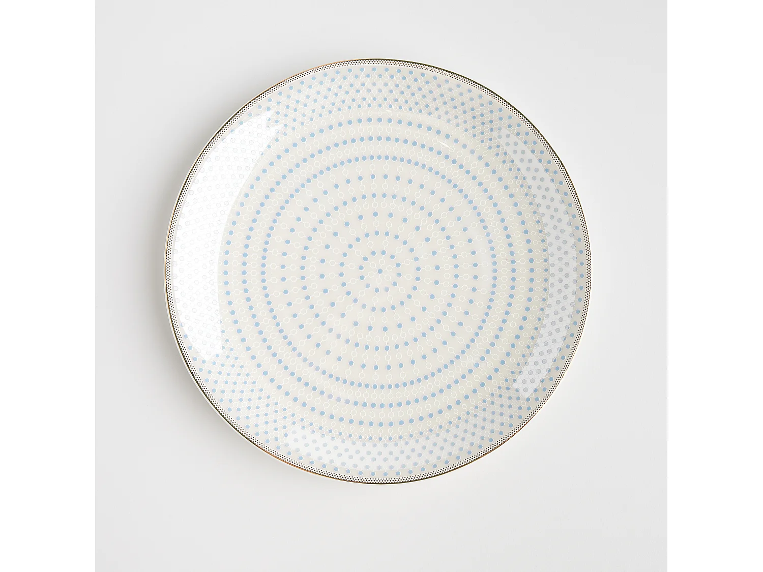 Assiette À Dessert Cadena Bleu Moyen 20cm