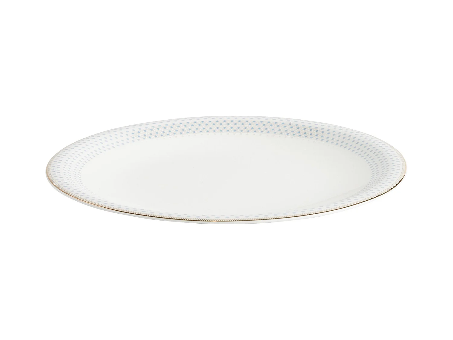 Assiette Plate Cadena Bleu Moyen 1.8 x 27.5