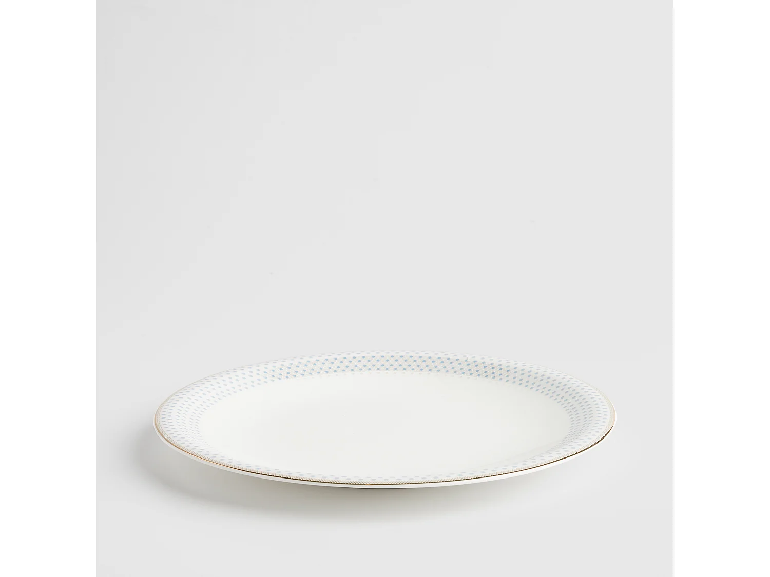 Assiette Plate Cadena Bleu Moyen 1.8 x 27.5