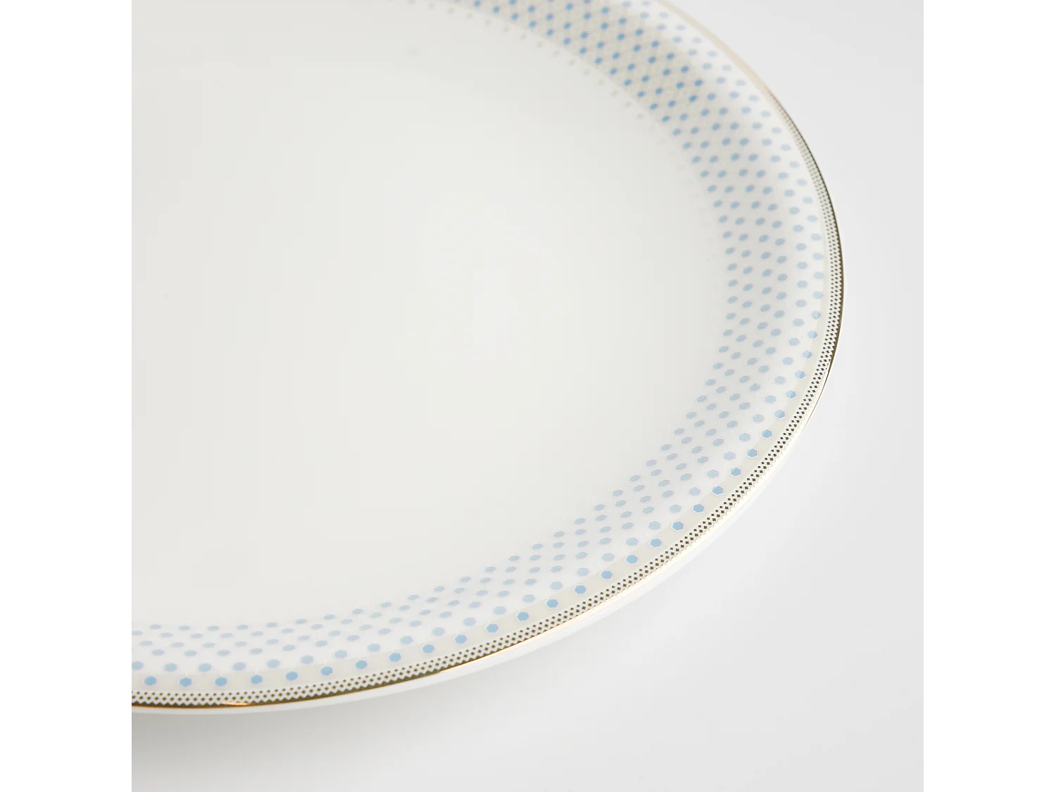 Essteller Cadena mittelblau 27.5 cm