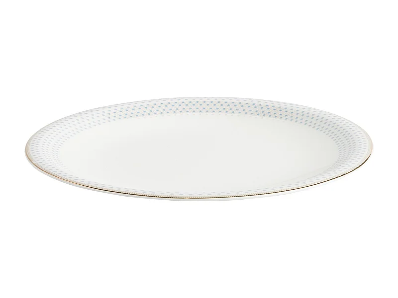 Assiette Plate Cadena Bleu Moyen 1.8 x 27.5