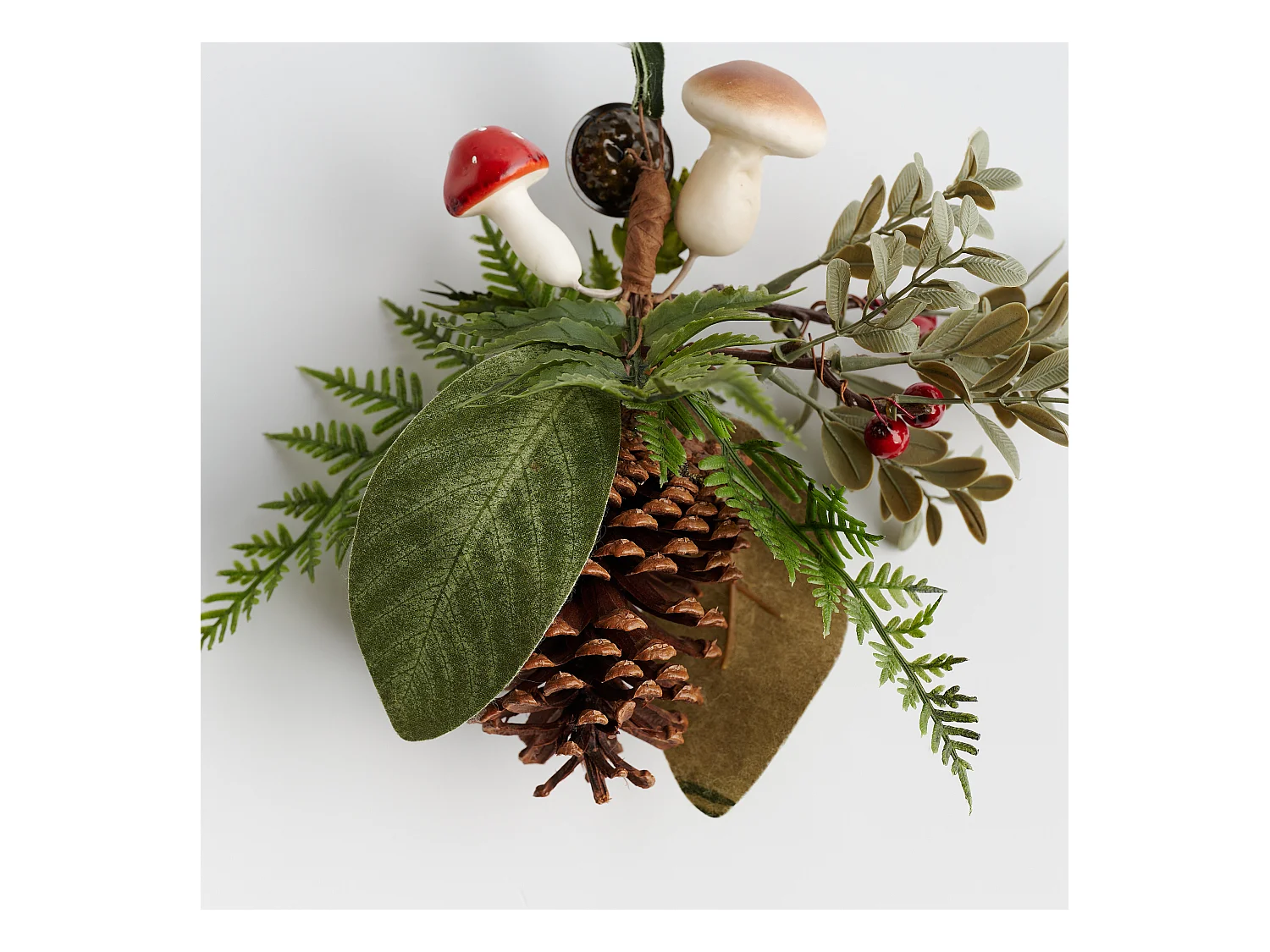 Composition Décorative Meloso Vert Moyen 10 x 20 x 45