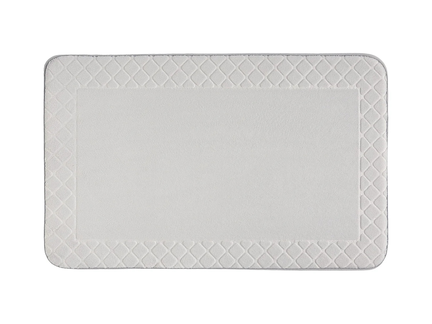 Tapis Hausos Gris Clair Polyester 50x80