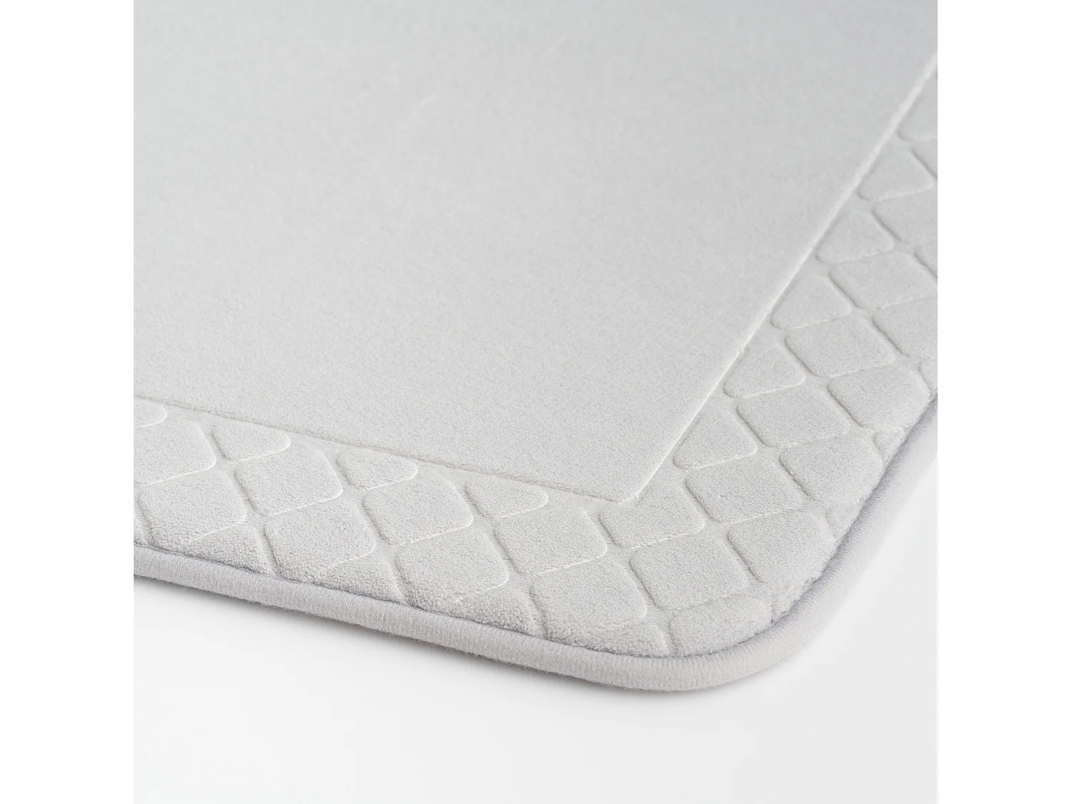 Teppich Hausos Hellgrau 50x80cm