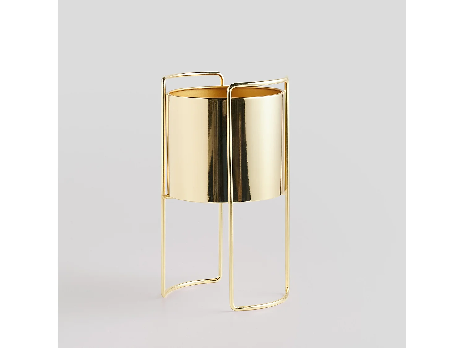 Blumentopfabdeckung Zenaria 40x21 mittleres Gold