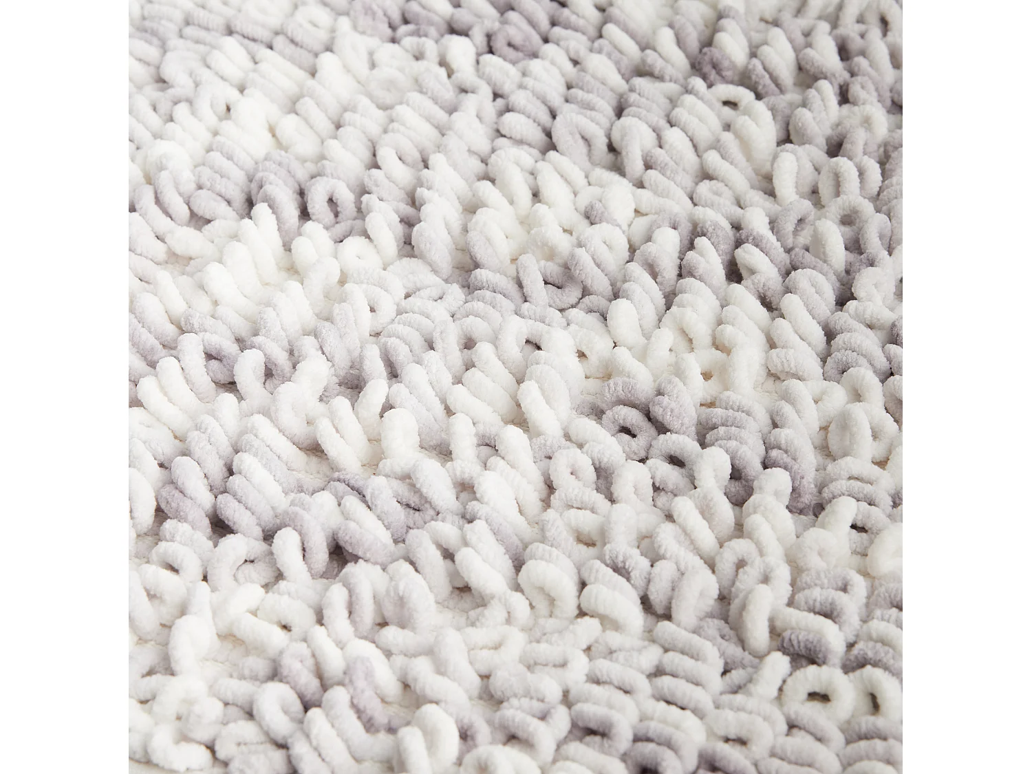 Teppich Loopso mittelgrau 40 x 60