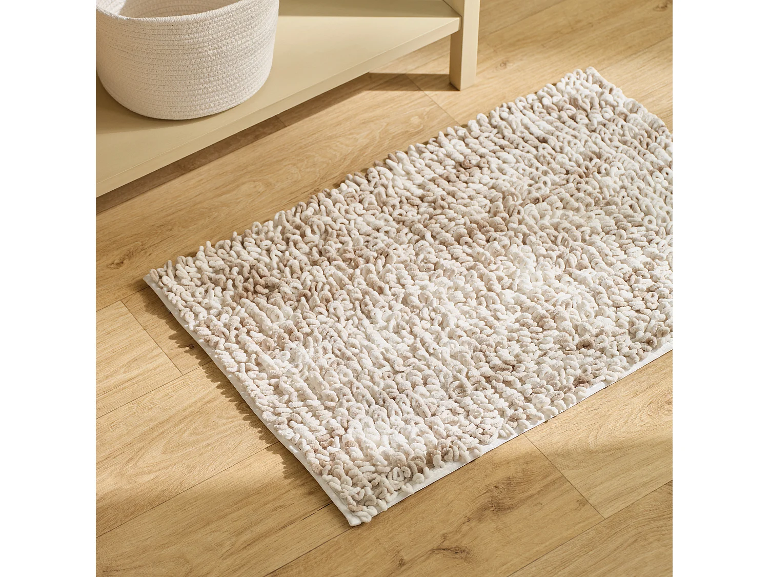Tapis Loopso Beige Polyester 50 x 80