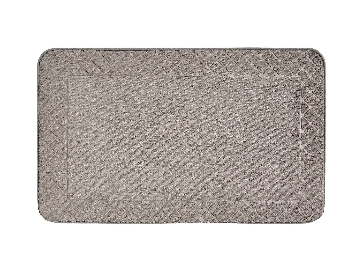 Tapis Hausos Gris Moyen Polyester 50x80