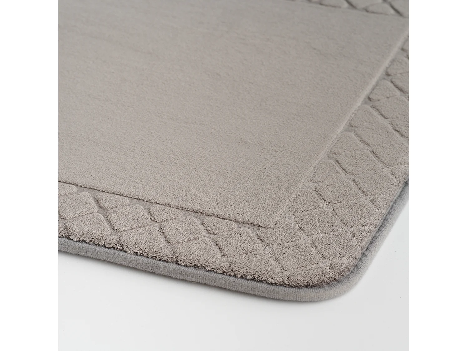 Teppich Hausos mittelgrau 50x80 cm