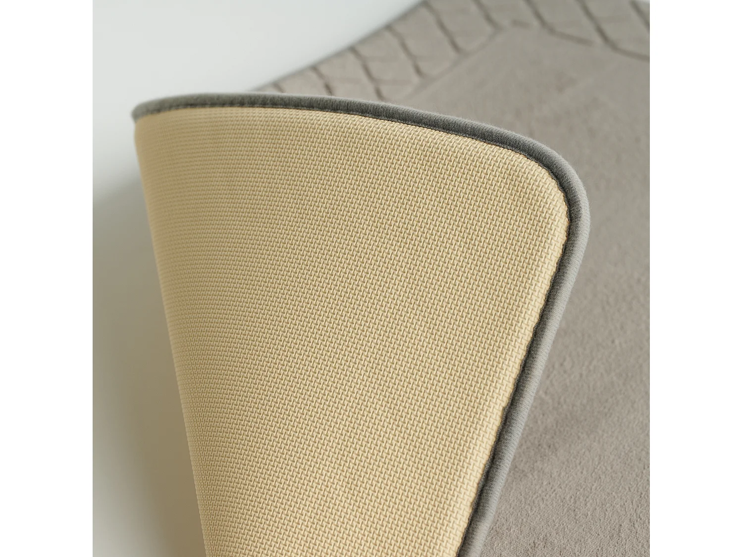 Teppich Hausos mittelgrau 50x80 cm