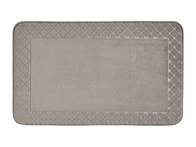 Tapis Hausos Gris Moyen Polyester 50x80