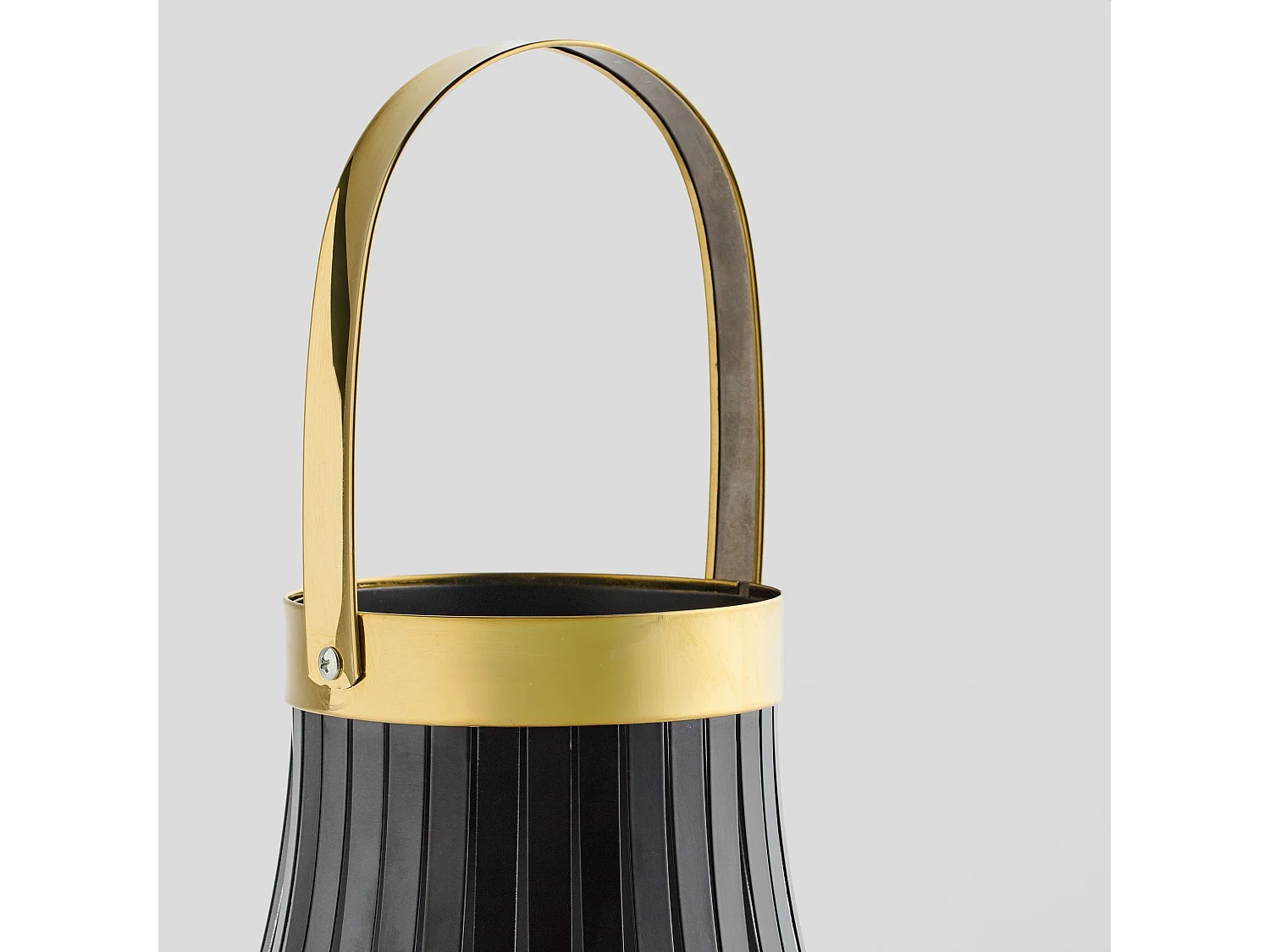 Lanterne Botte Noir Moyen 35 x 24 x 24