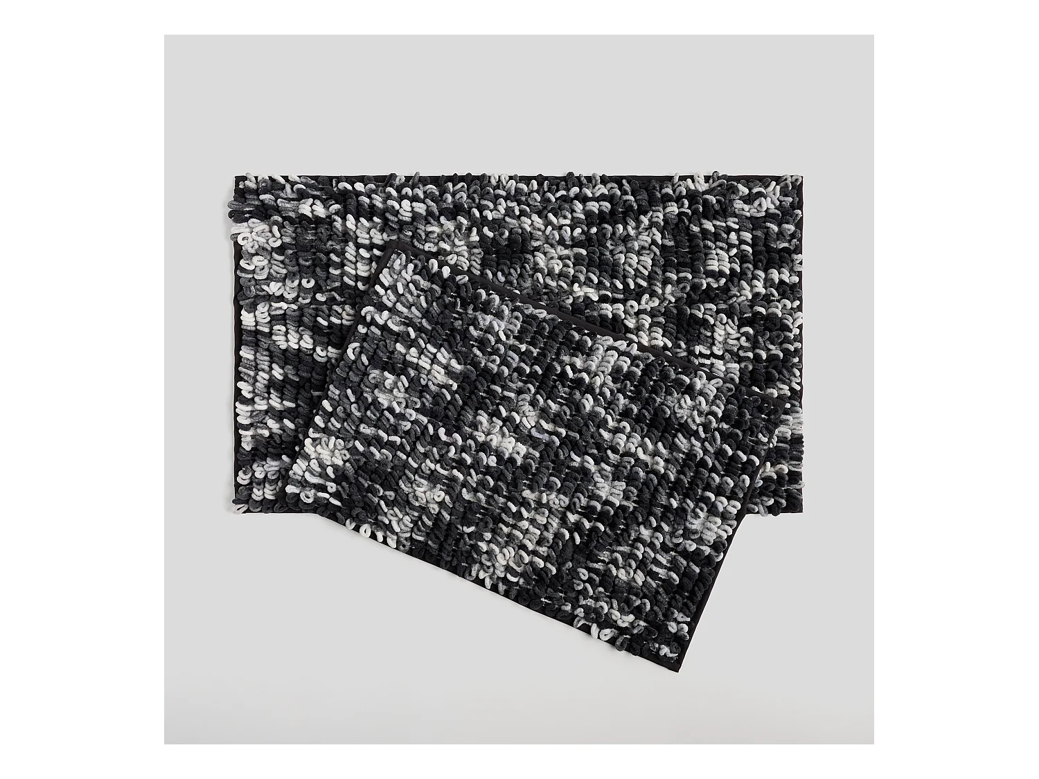 Tapis Loopso Noir Polyester 50x80