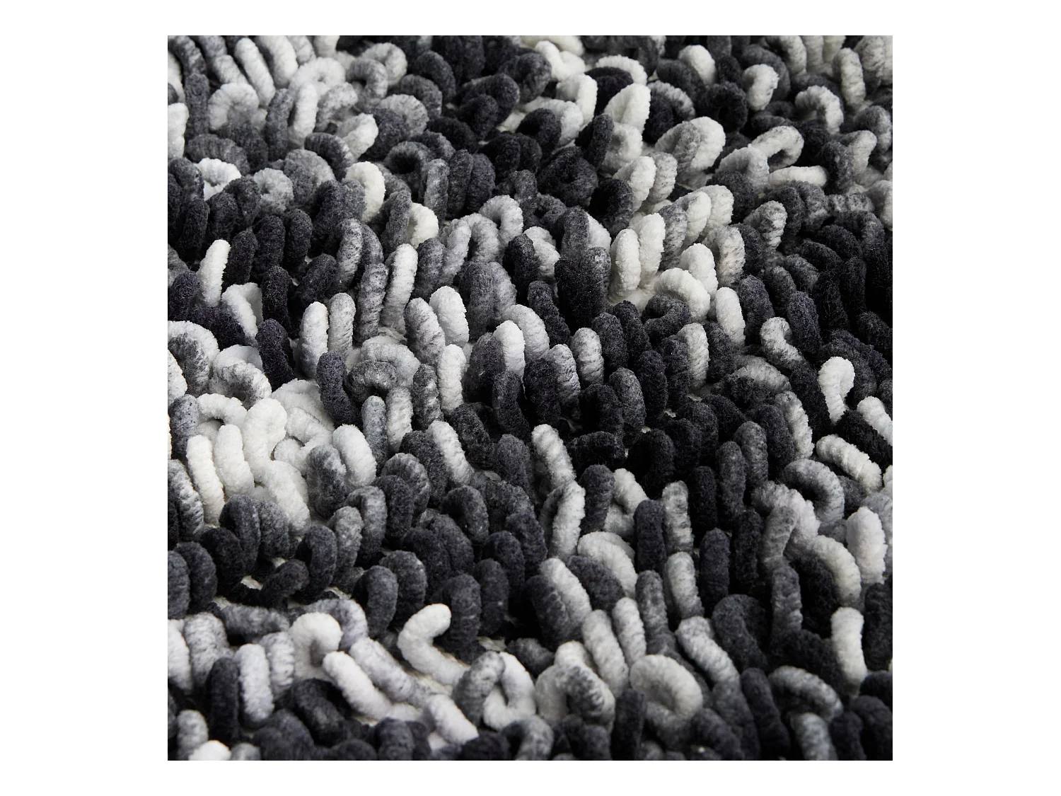 Tapis Loopso Noir Polyester 50x80