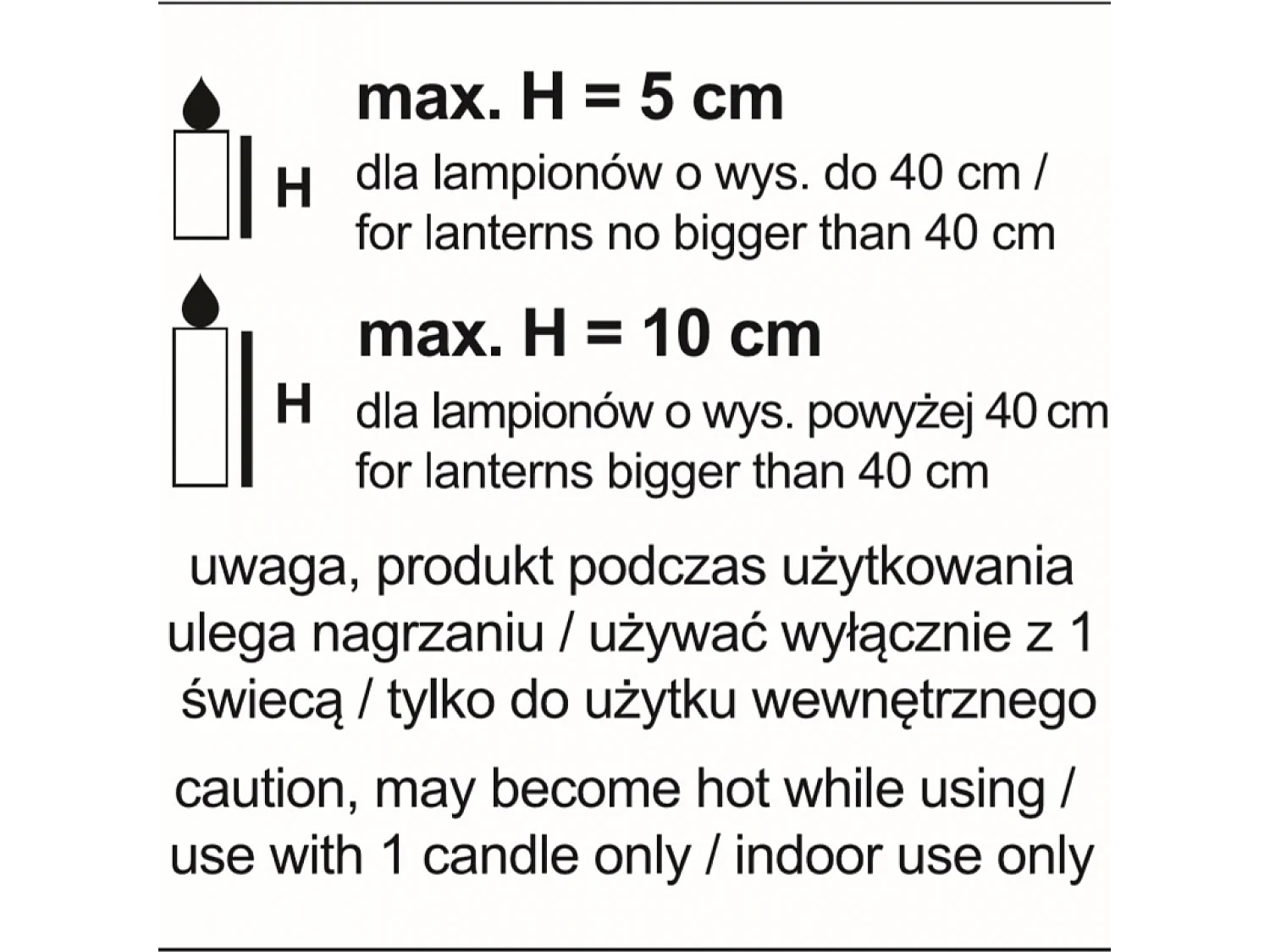 Laterne Bundlis XL mittelschwarz 70 cm