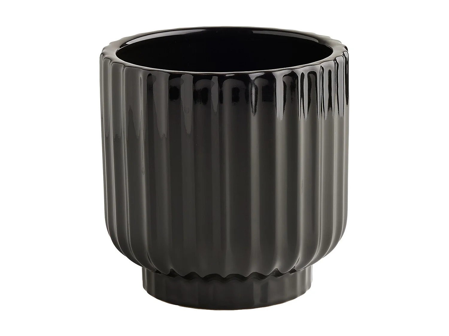 Blumentopf Veronique Mittelschwarz 15 x 15 cm