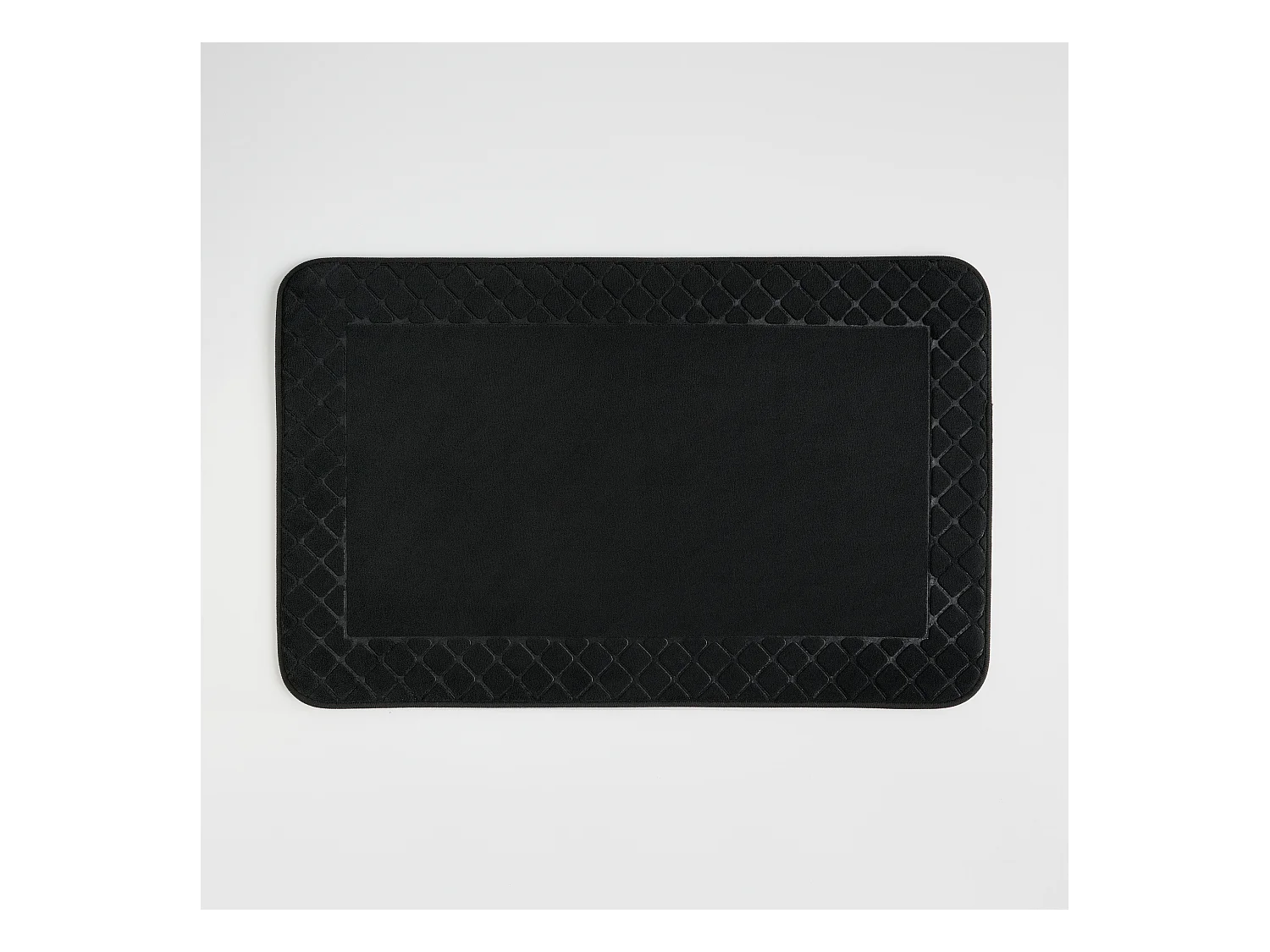 Tapis Hausos Noir Polyester 50x80