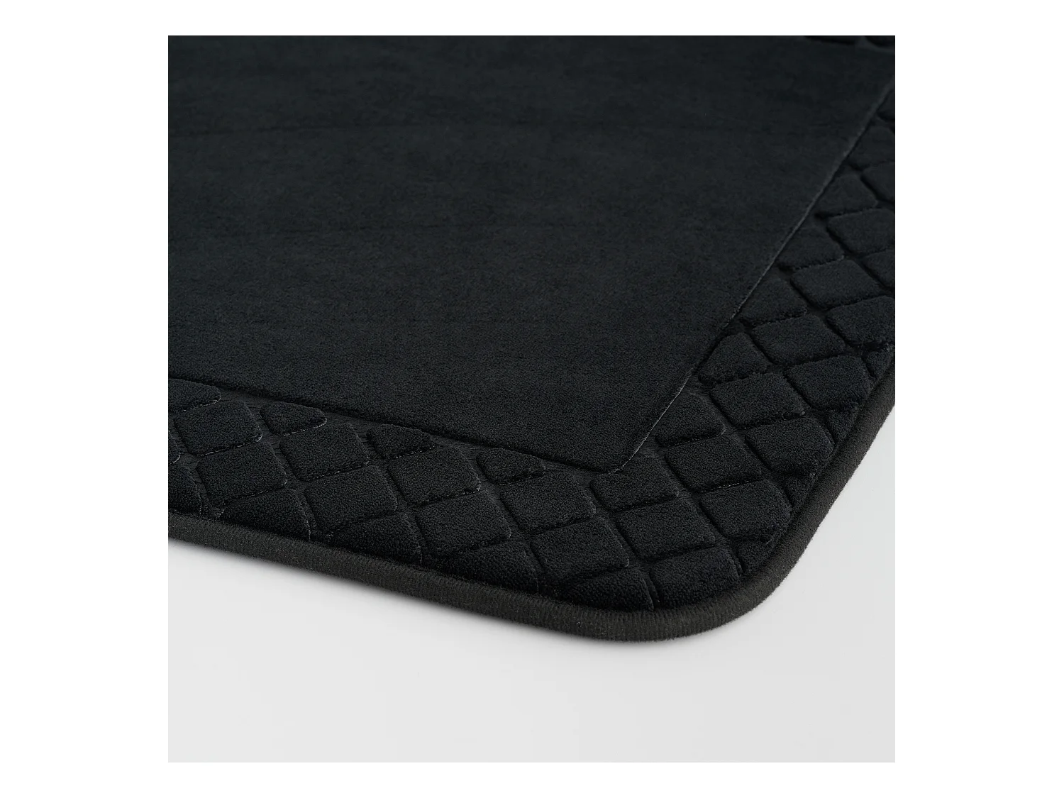 Tapis Hausos Noir Polyester 50x80