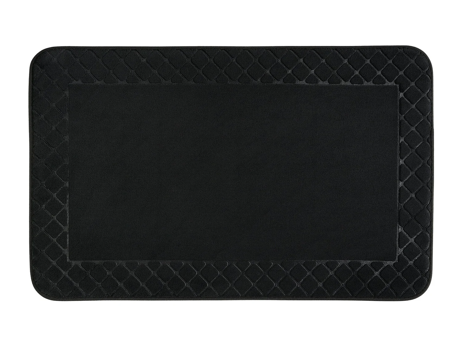 Teppich Hausos Mittelschwarz 50x80cm