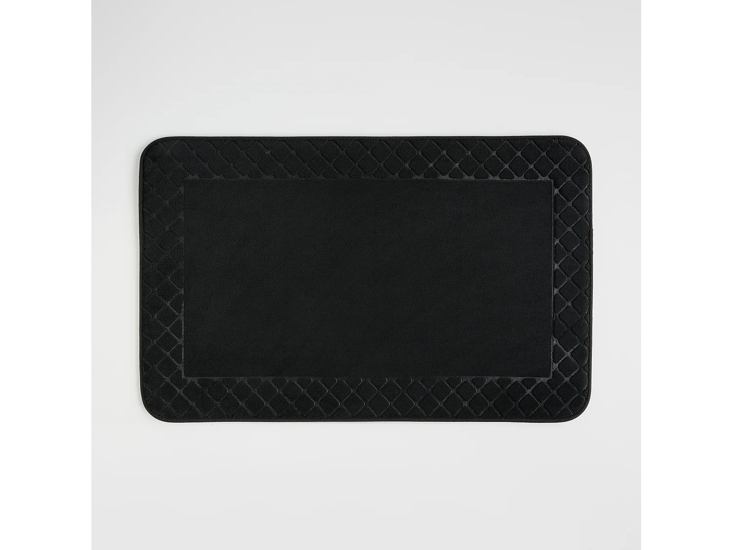 Teppich Hausos Mittelschwarz 50x80cm