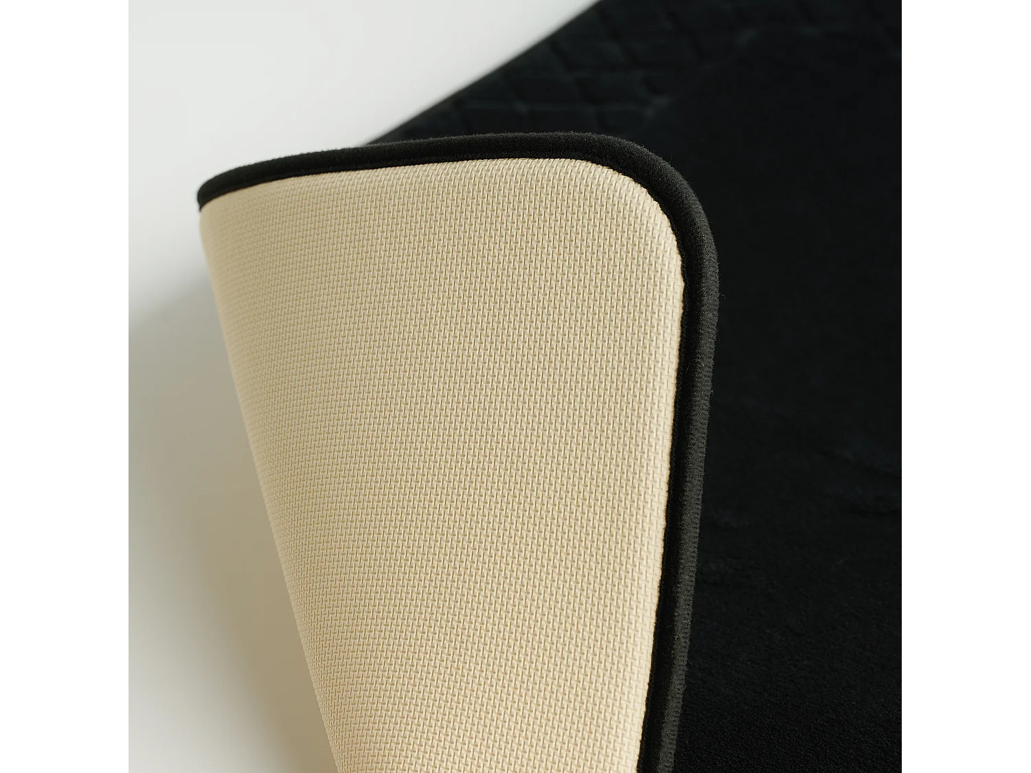 Teppich Hausos Mittelschwarz 50x80cm