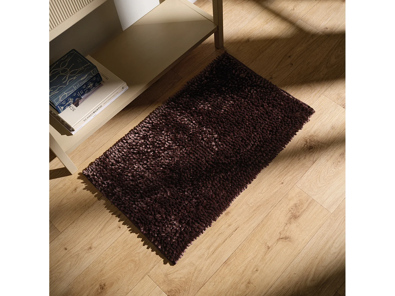 Tapis Nimossos brun moyen 50 x 80