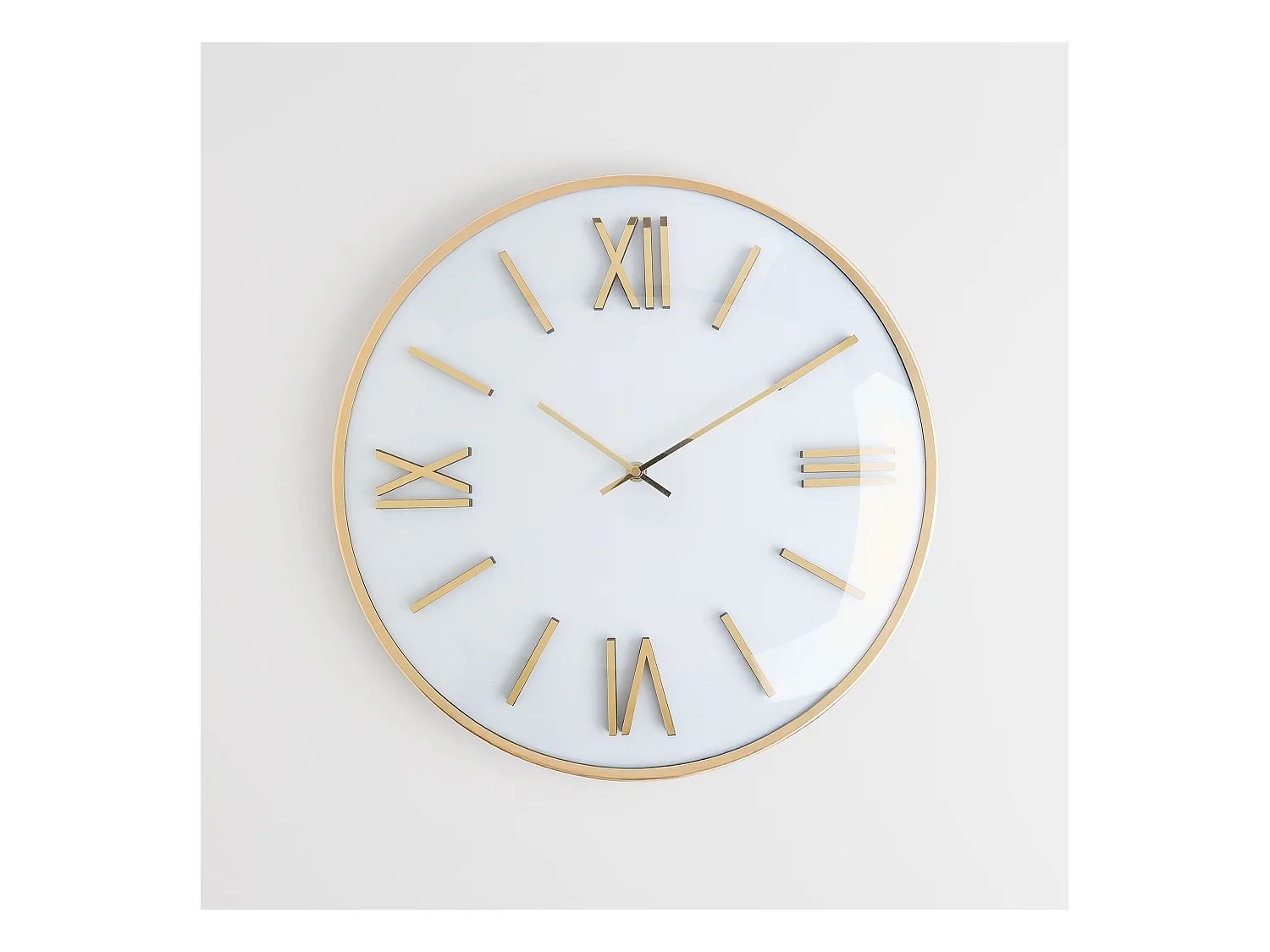 Wanduhr Luminis mittleres Gold 40.5 cm