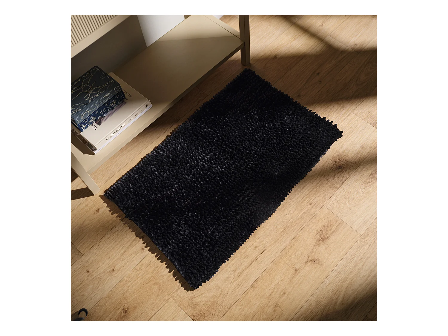 Tapis Nimossos noir moyen 50x80