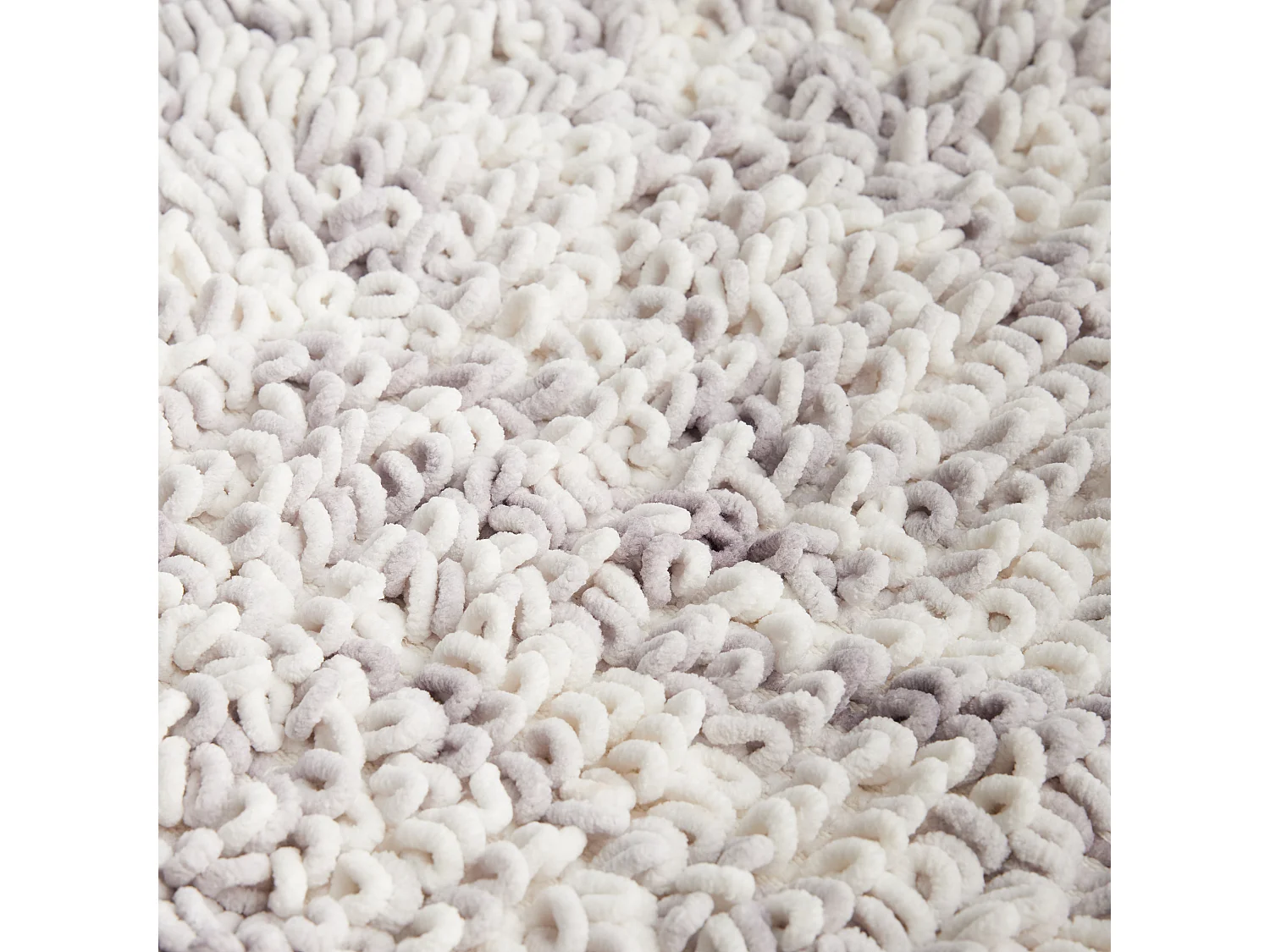 Tapis Loopso Gris Moyen Polyester 50x80