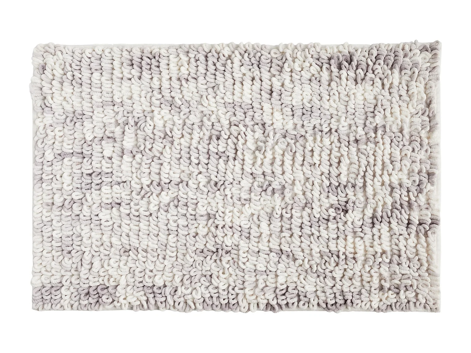 Teppich Loopso mittelgrau 50 x 80